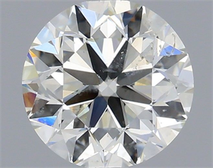 Foto Diamante Natural 0.80 quilates, Redondo , Color I, claridad SI2 y certificado IGI de