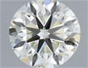 Diamante Natural 0.45 quilates, Redondo , Color J, claridad VS2 y certificado IGI