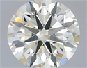Diamante Natural 0.70 quilates, Redondo , Color J, claridad VS1 y certificado IGI