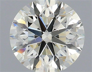 Foto Diamante Natural 0.73 quilates, Redondo , Color K, claridad SI2 y certificado IGI de