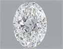 Diamante Natural 0.50 quilates, Ovalado , Color E, claridad VS2 y certificado GIA
