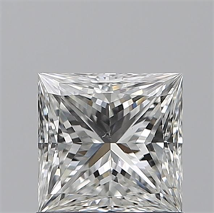 Picture of Natural Diamond 1.02 Carats, Princess with  Cut, G Color, VS2 Clarity and Certified by GIA