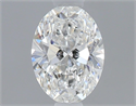 Diamante Natural 0.40 quilates, Ovalado , Color F, claridad I1 y certificado GIA