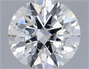 Natural Diamond 0.40 Carats, Round with Excellent Cut, E Color, SI2 Clarity and Certified by IGI