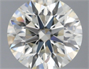 Natural Diamond 0.70 Carats, Round with Excellent Cut, J Color, VS1 Clarity and Certified by IGI