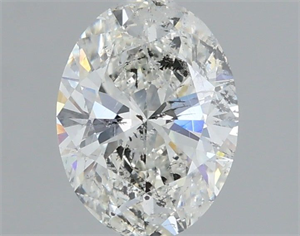 Foto Diamante Natural 1.01 quilates, Ovalado , Color H, claridad SI2 y certificado IGI de