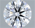 Natural Diamond 0.50 Carats, Round with Excellent Cut, E Color, SI1 Clarity and Certified by IGI