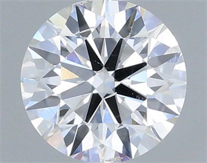 Picture of Natural Diamond 0.50 Carats, Round with Excellent Cut, E Color, SI1 Clarity and Certified by IGI