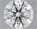 Natural Diamond 0.42 Carats, Round with Excellent Cut, I Color, VS2 Clarity and Certified by IGI