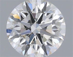Picture of Natural Diamond 0.50 Carats, Round with Excellent Cut, H Color, VVS1 Clarity and Certified by GIA