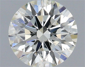 Foto Diamante Natural 0.62 quilates, Redondo , Color I, claridad SI2 y certificado IGI de