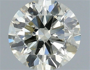 Foto Diamante Natural 0.50 quilates, Redondo , Color K, claridad SI2 y certificado IGI de