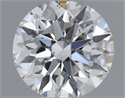 Diamante Natural 0.42 quilates, Redondo , Color F, claridad SI1 y certificado IGI