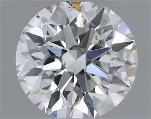 Foto Diamante Natural 0.42 quilates, Redondo , Color F, claridad SI1 y certificado IGI de