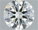 Natural Diamond 0.70 Carats, Round with Excellent Cut, J Color, VS1 Clarity and Certified by IGI