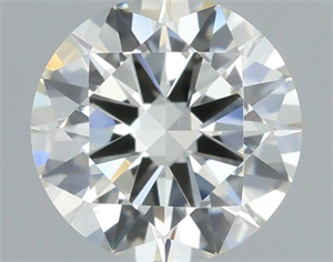Picture of Natural Diamond 0.70 Carats, Round with Excellent Cut, J Color, VS1 Clarity and Certified by IGI