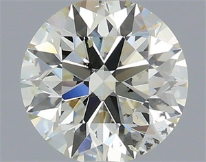 Foto Diamante Natural 0.90 quilates, Redondo , Color L, claridad SI1 y certificado IGI de