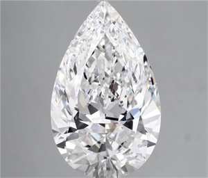 Foto Diamante Natural 3.02 quilates, De pera , Color D, claridad VS2 y certificado GIA de
