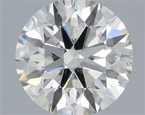 Foto Diamante Natural 0.51 quilates, Redondo , Color H, claridad SI1 y certificado IGI de