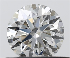 Foto Diamante Natural 0.42 quilates, Redondo , Color H, claridad VVS2 y certificado IGI de