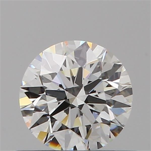 Picture of Natural Diamond 0.44 Carats, Round with Excellent Cut, G Color, VVS2 Clarity and Certified by GIA