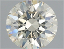 Diamante Natural 1.31 quilates, Redondo , Color N, claridad SI1 y certificado GIA