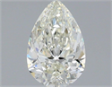 Natural Diamond 1.31 Carats, Pear with  Cut, I Color, VVS2 Clarity and Certified by IGI