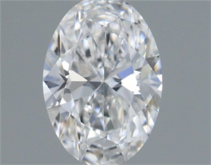 Foto Diamante Natural 0.70 quilates, Ovalado , Color E, claridad VVS2 y certificado GIA de