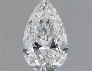Picture of Natural Diamond 0.83 Carats, Pear with  Cut, F Color, VVS2 Clarity and Certified by GIA