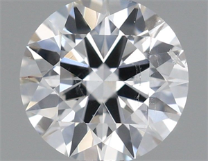 Foto Diamante Natural 0.53 quilates, Redondo , Color F, claridad SI2 y certificado GIA de