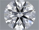 Diamante Natural 0.58 quilates, Redondo , Color F, claridad SI2 y certificado GIA