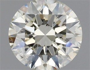 Picture of Natural Diamond 0.50 Carats, Round with Excellent Cut, M Color, SI2 Clarity and Certified by GIA