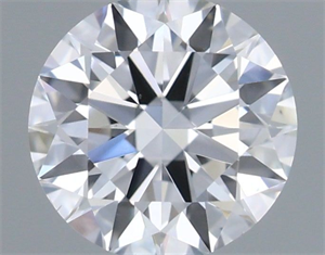 Foto Diamante Natural 0.43 quilates, Redondo , Color E, claridad VS2 y certificado GIA de