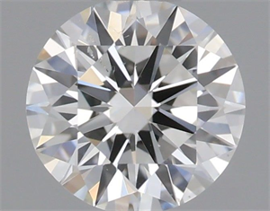 Picture of Natural Diamond 0.41 Carats, Round with Excellent Cut, I Color, SI1 Clarity and Certified by GIA