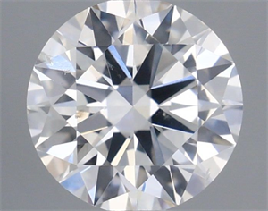 Picture of Natural Diamond 0.47 Carats, Round with Excellent Cut, E Color, SI2 Clarity and Certified by GIA