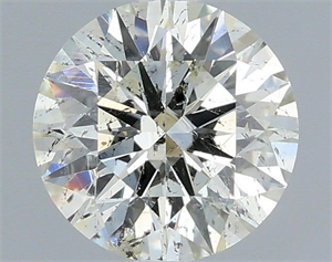 Foto Diamante Natural 0.70 quilates, Redondo , Color J, claridad SI2 y certificado IGI de