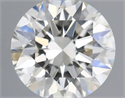 Natural Diamond 0.41 Carats, Round with Excellent Cut, K Color, VS1 Clarity and Certified by GIA