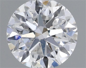 Foto Diamante Natural 0.40 quilates, Redondo , Color E, claridad SI2 y certificado GIA de