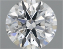 Natural Diamond 0.40 Carats, Round with Excellent Cut, F Color, SI2 Clarity and Certified by GIA