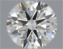 Natural Diamond 0.40 Carats, Round with Excellent Cut, K Color, SI1 Clarity and Certified by GIA