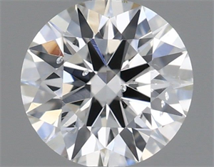 Foto Diamante Natural 0.40 quilates, Redondo , Color G, claridad SI1 y certificado IGI de