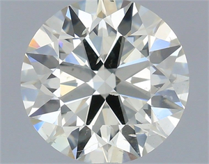 Foto Diamante Natural 0.70 quilates, Redondo , Color K, claridad SI2 y certificado IGI de