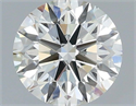 Diamante Natural 0.83 quilates, Redondo , Color H, claridad SI1 y certificado IGI