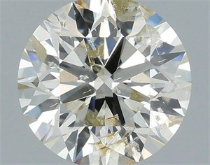 Foto Diamante Natural 0.90 quilates, Redondo , Color K, claridad I1 y certificado IGI de