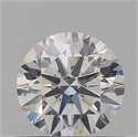 Natural Diamond 0.50 Carats, Round with Excellent Cut, G Color, SI2 Clarity and Certified by IGI