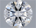 Natural Diamond 0.51 Carats, Round with Excellent Cut, E Color, SI2 Clarity and Certified by IGI
