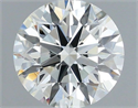 Natural Diamond 0.75 Carats, Round with Excellent Cut, H Color, VS1 Clarity and Certified by IGI