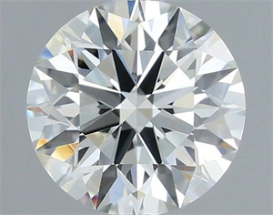 Picture of Natural Diamond 0.75 Carats, Round with Excellent Cut, H Color, VS1 Clarity and Certified by IGI