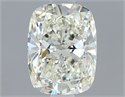 Natural Diamond 0.71 Carats, Cushion with  Cut, L Color, VS2 Clarity and Certified by GIA