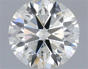 Foto Diamante Natural 0.40 quilates, Redondo , Color H, claridad SI1 y certificado IGI de